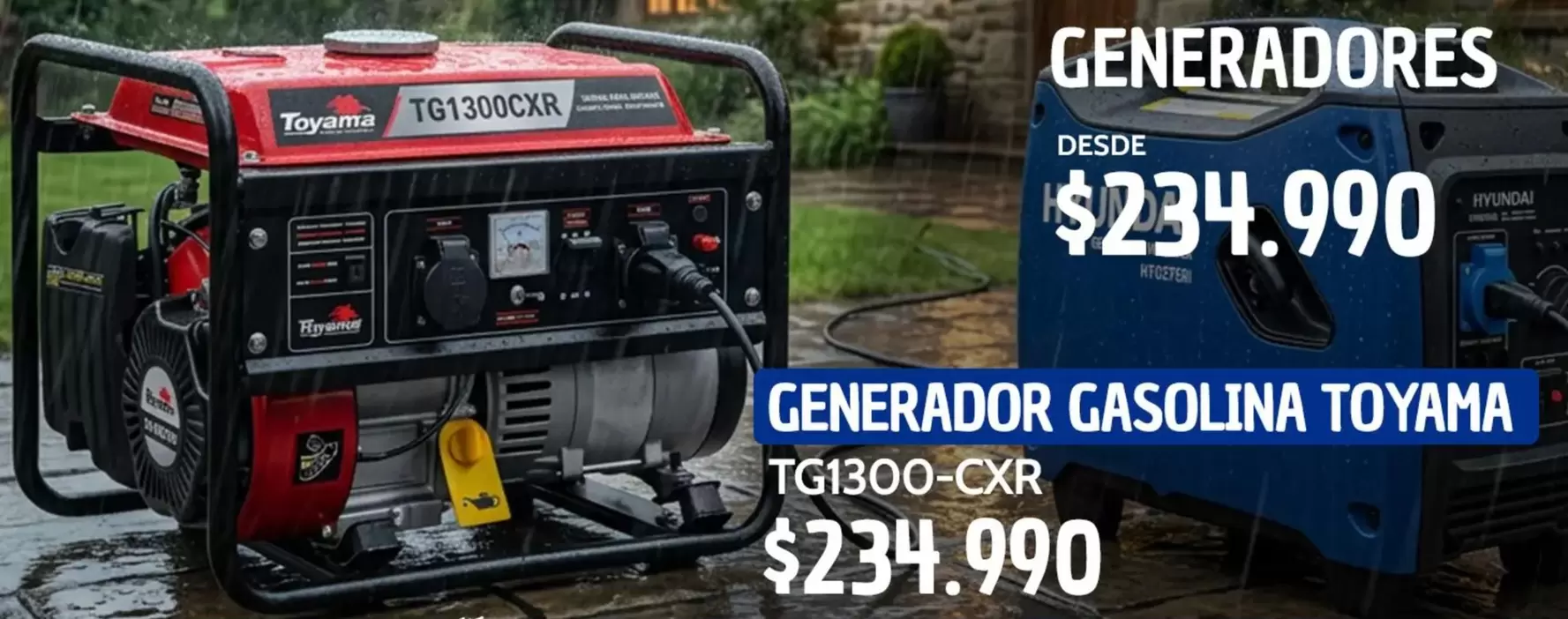 Toyama - Generador Gasolina