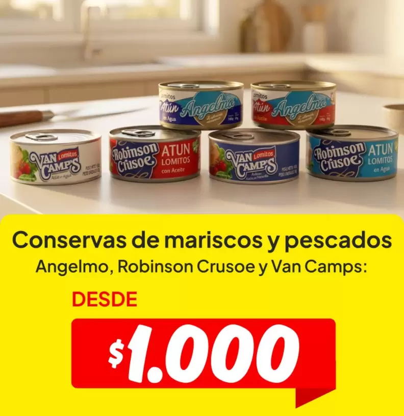 Angelmo - Conservas De Mariscos Y Pescados