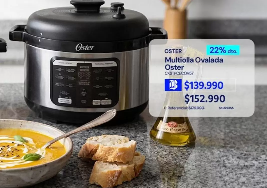 Oster - Multiolla Ovalada