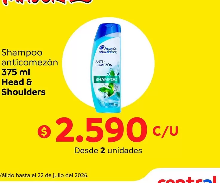 Head & Shoulders - Shampoo Anticomezón