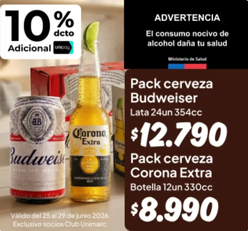 Budweiser - Pack Cerveza Extra