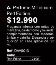 Millionaire - Perfume Red Edition