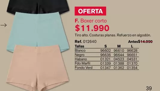 Boxer Corto