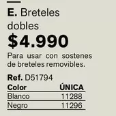 Breteles Dobles