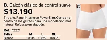 Control - Calzon Clasico De Suave
