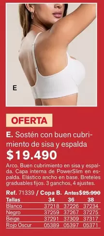 Softón Con Buen Cubri- Mímiento De Sisa Y Resalda
