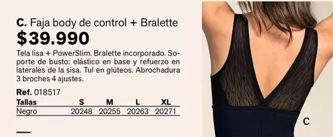 Control - Faja Body De + Bralette