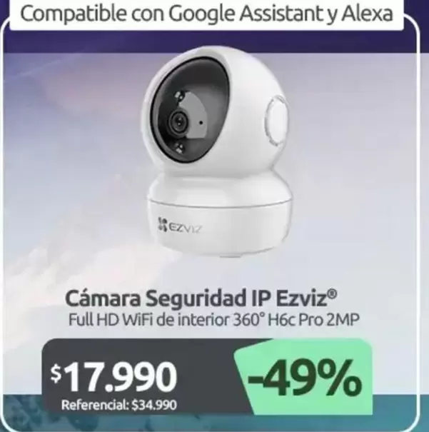 Ezviz - Cámara Seguridad Ip