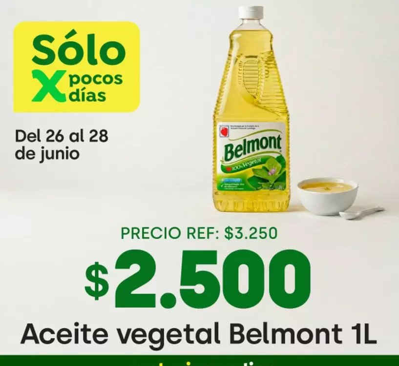 Belmont - Aceite Vegetal