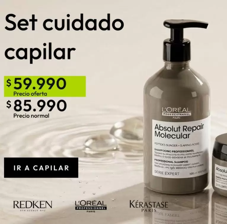 L'Oréal - Set Cuidado Capilar