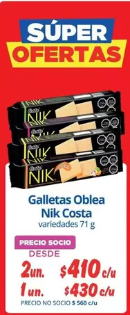 Costa - Galletas Oblea