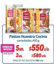 Pastas Nuestra Cocina