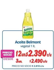 Belmont - Aceite