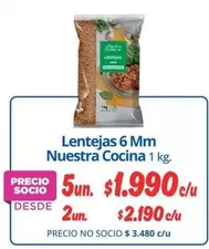 Lentejas 6 Mm
