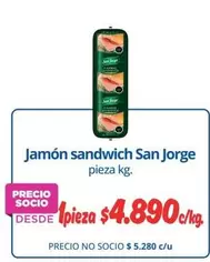 San Jorge - Jamon Sandwich