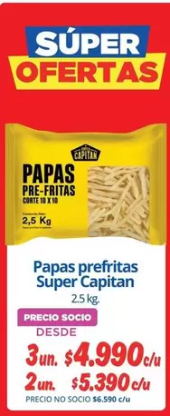 Papas Prefritas Super Capitan