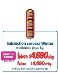 Winter - Salchichon Cerveza