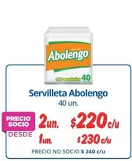 Abolengo - Servilleta
