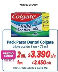 Colgate - Pack Pasta Dental