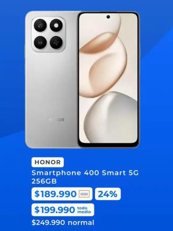 Smartphone 400 Smart 5G 256GB