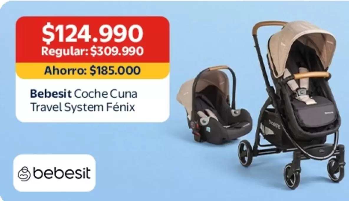 Bebesit -  Cuna Travel System Fénix