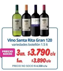 120 - Vino Santa Rita Gran