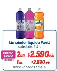 Poett - Limpiador Liquido