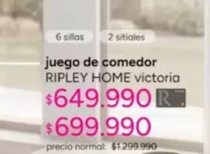 Victoria - Juego De Comedor
