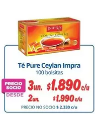 Colón - Te Pure Ceylan