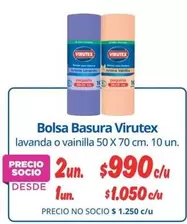 Virutex - Bolsa Basura
