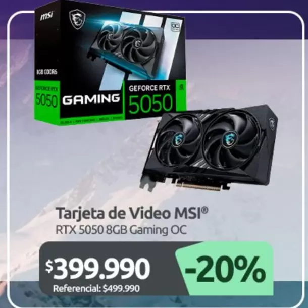 MSI - Tarjeta De Video