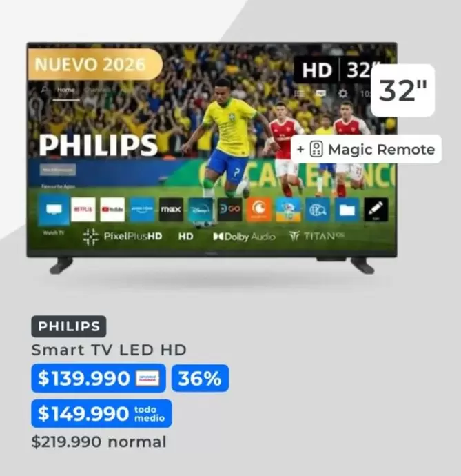 Philips - Smart Tv Led Hd