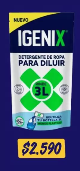 Igenix - Detergente De Ropa Para Diluir