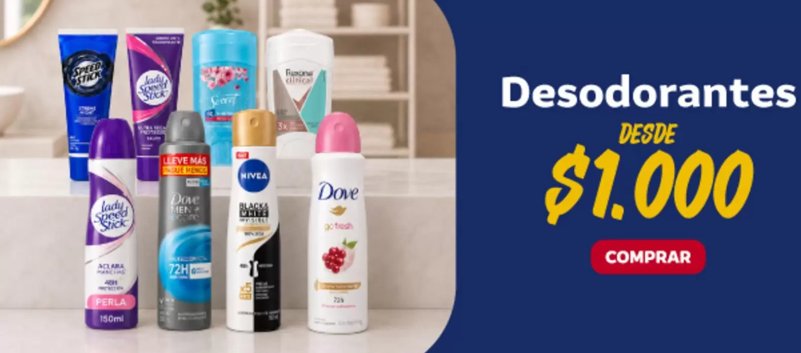 Más - Desodorantes