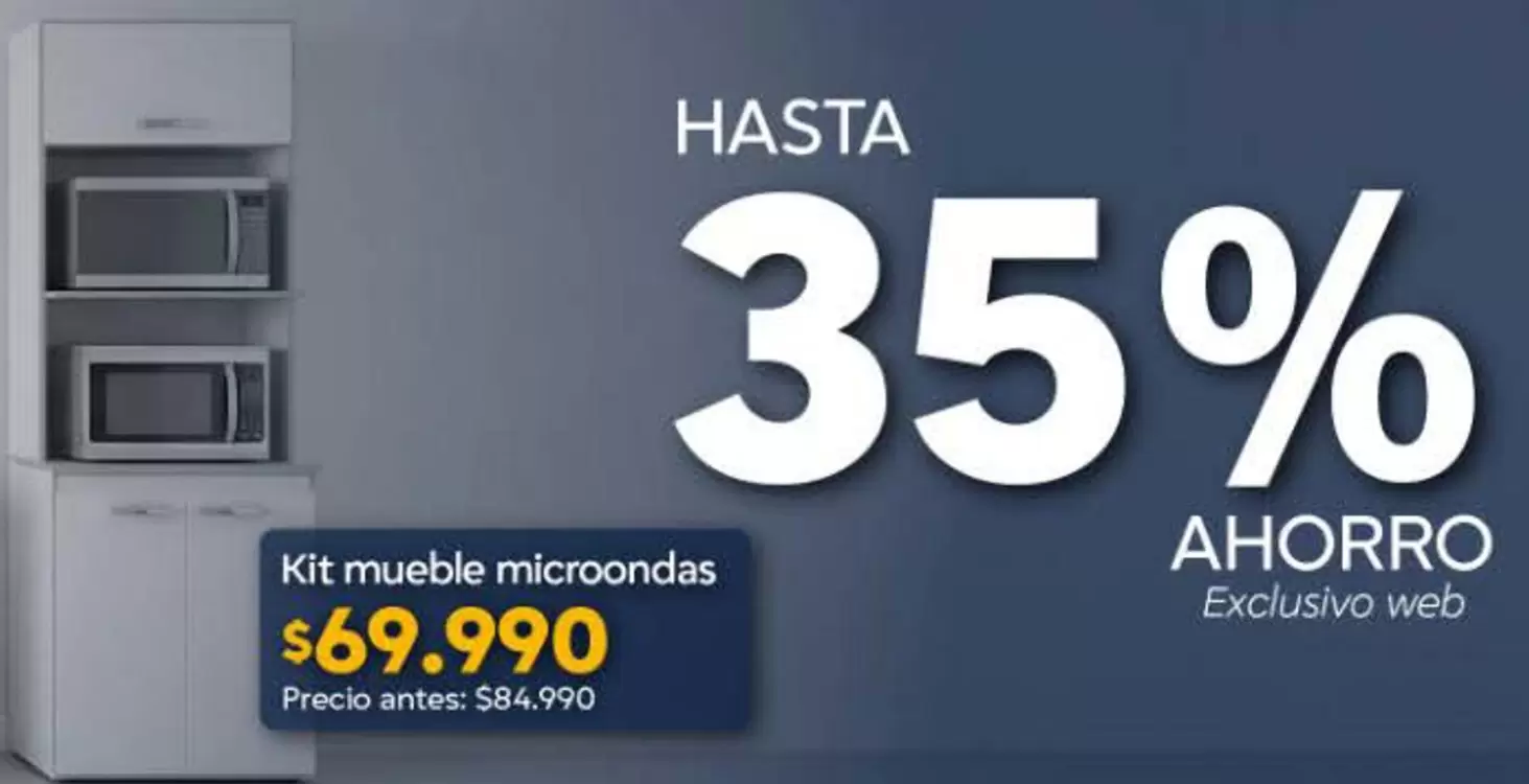 Kit Mueble Microondas