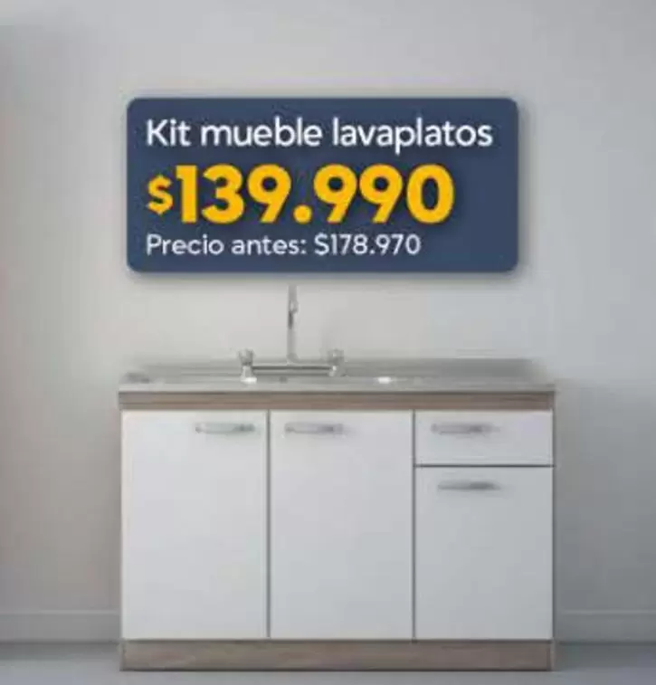 Kit Mueble Lavaplatos