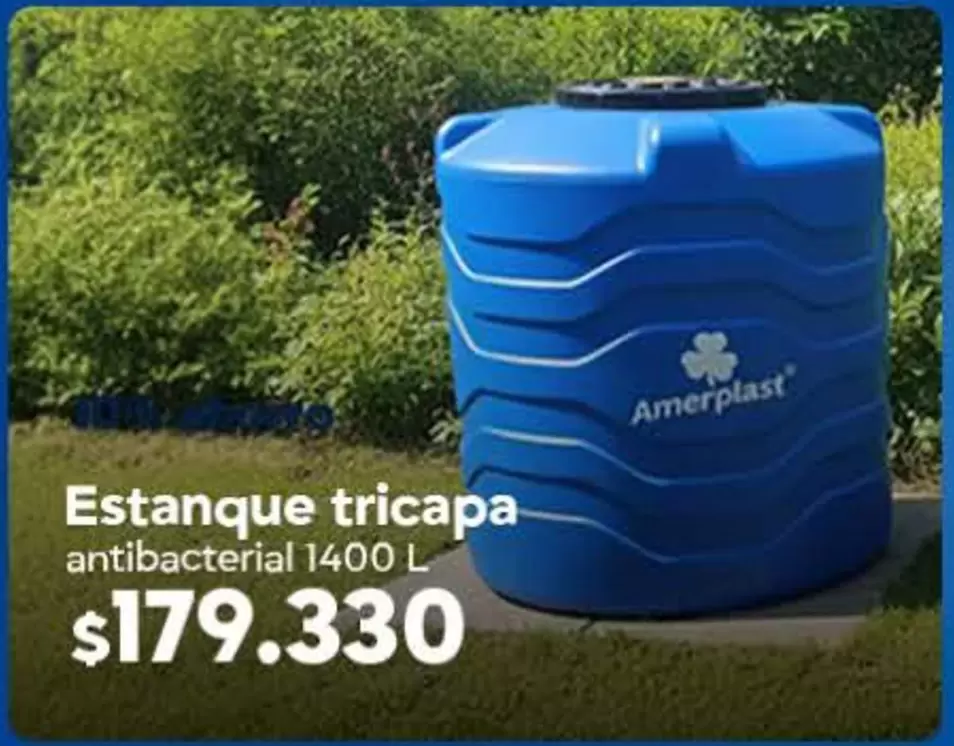 Estanque Tricapa Antibacterial