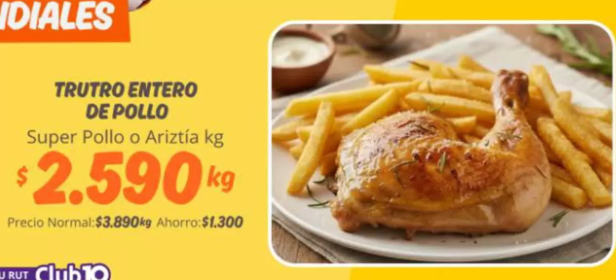 Ariztía - Trutro Entero De Pollo