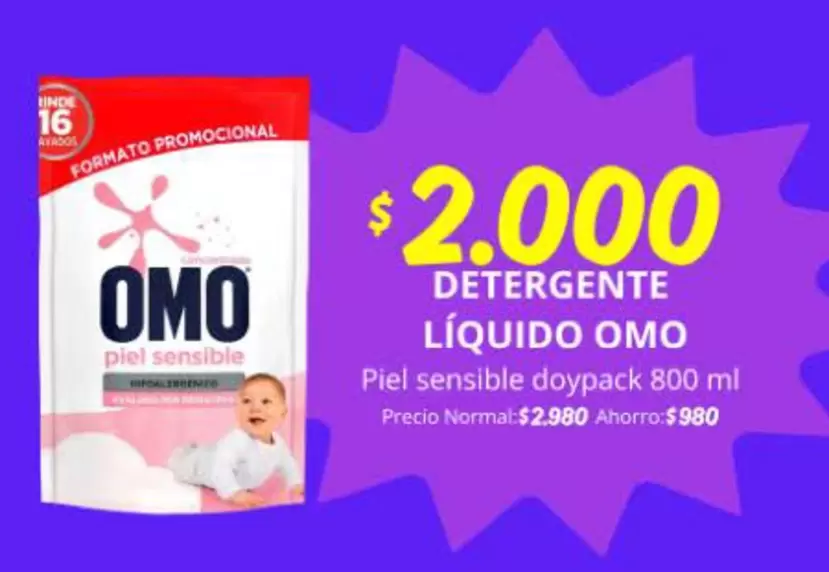 Omo - Detergente Líquido