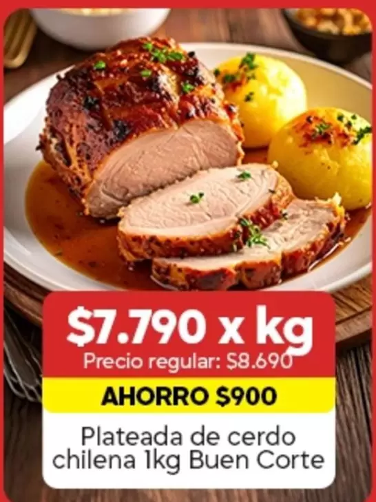 Plateada De Cerdo Chilena
