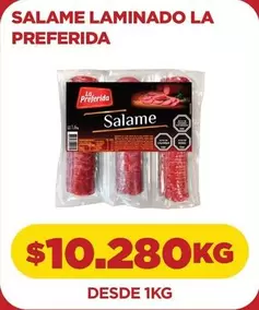 La Preferida - Salame Laminado