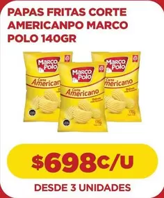 Marco Polo - Patas Fritas Corte Americanpo Pollo