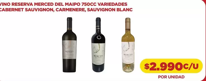 Carmenere - Vino Reserva