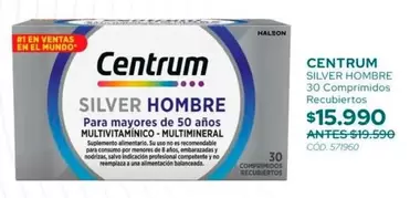 Centrum - Silver Hombre