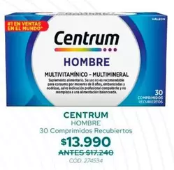 Centrum - Hombre