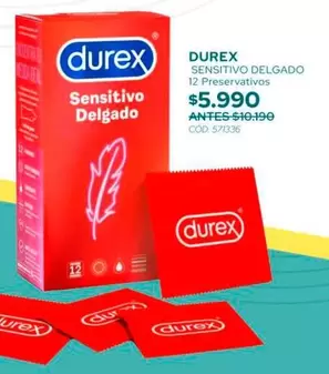 Durex - Sensitivo Delgado