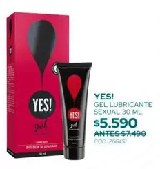 Yes - Gel Lubricante