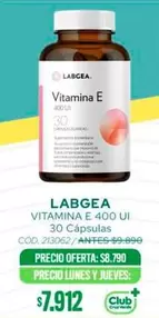 Club - Vitamina E 400 Ui