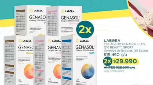 Collageno Genasol Plus, Odo Beauty, Sport