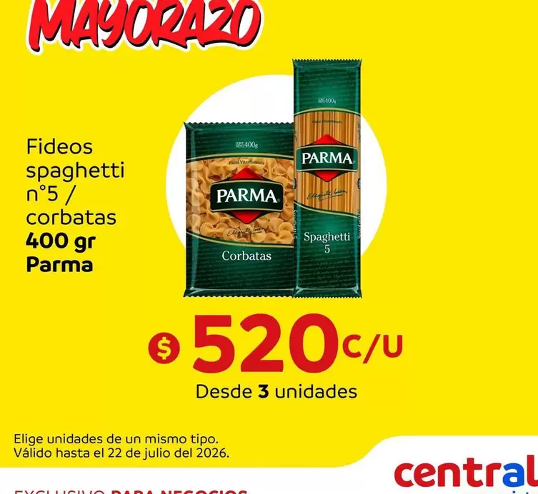 Parma - Fideos Spaghetti